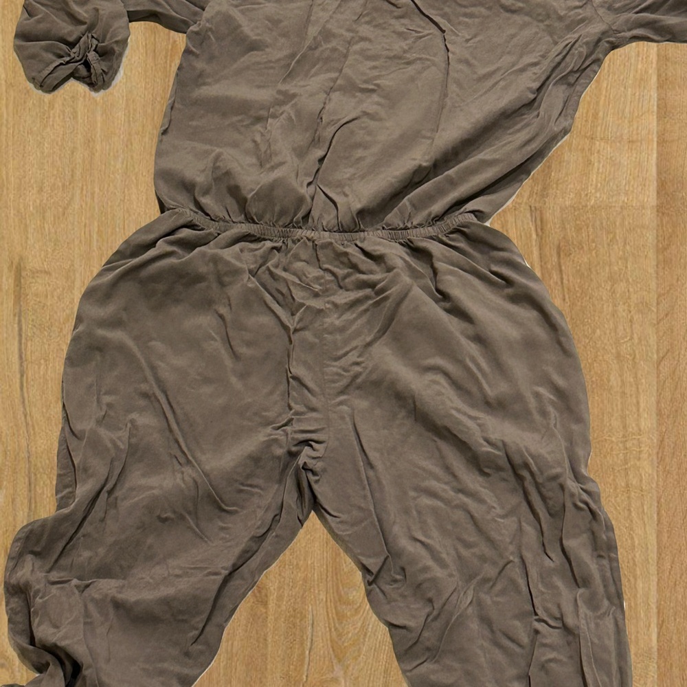 Anthropologie Michael Stars Utility Jumpsuit in Loden - Picture 6 of 9